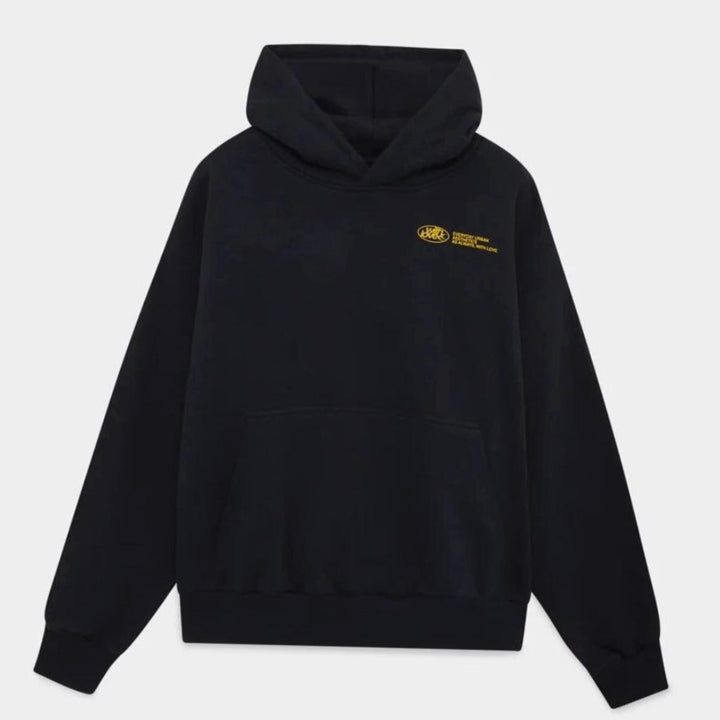 Women's Oversized Cropped Cotton-Polyester Blend Hoodie