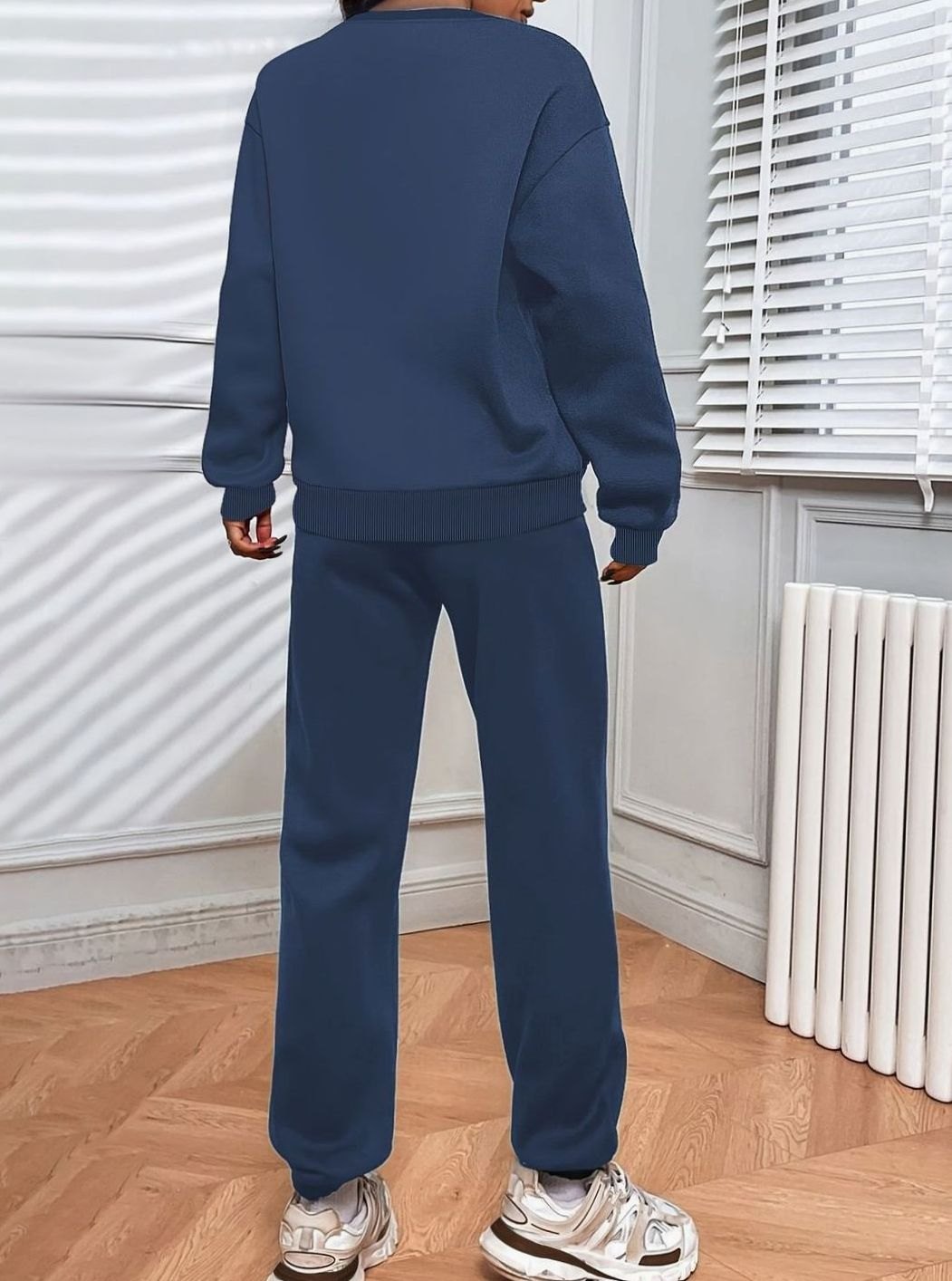 Conjunto deportivo extragrande para hombre con sudadera holgada y pantalones de chándal
