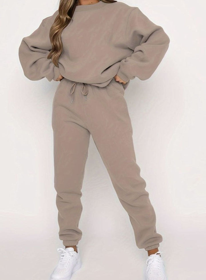 Conjunto deportivo extragrande para hombre con sudadera holgada y pantalones de chándal