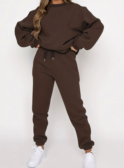 Conjunto de fato de treino oversized para homem, com camisola com capuz e calças largas