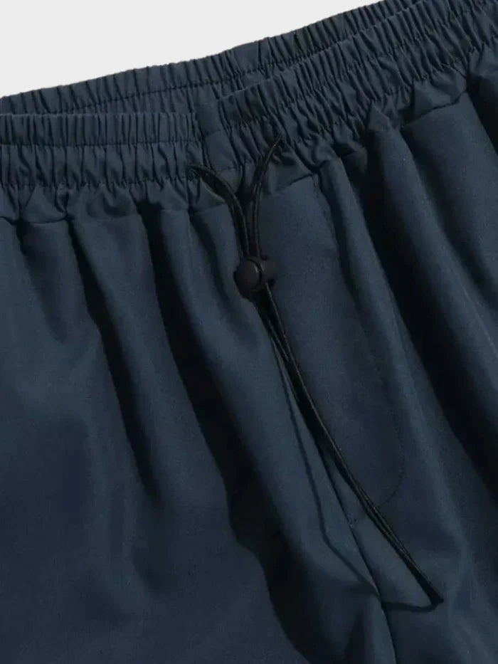 Harry | Men's Adjustable Toggle Wide Leg Cargo Trousers