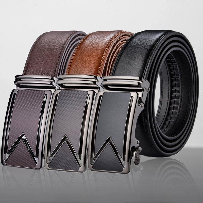 Liam | Men's Luxurious Leather Belt for Modern Style-The Yellow Prime