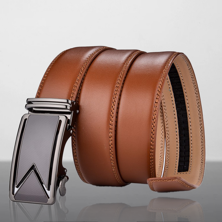 Liam | Men's Luxurious Leather Belt for Modern Style-The Yellow Prime