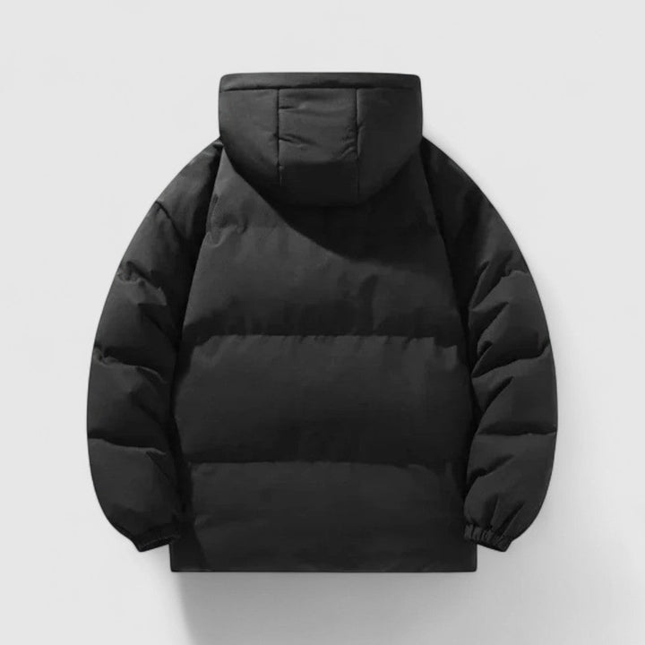 Chaqueta acolchada para hombre con capucha extraíble