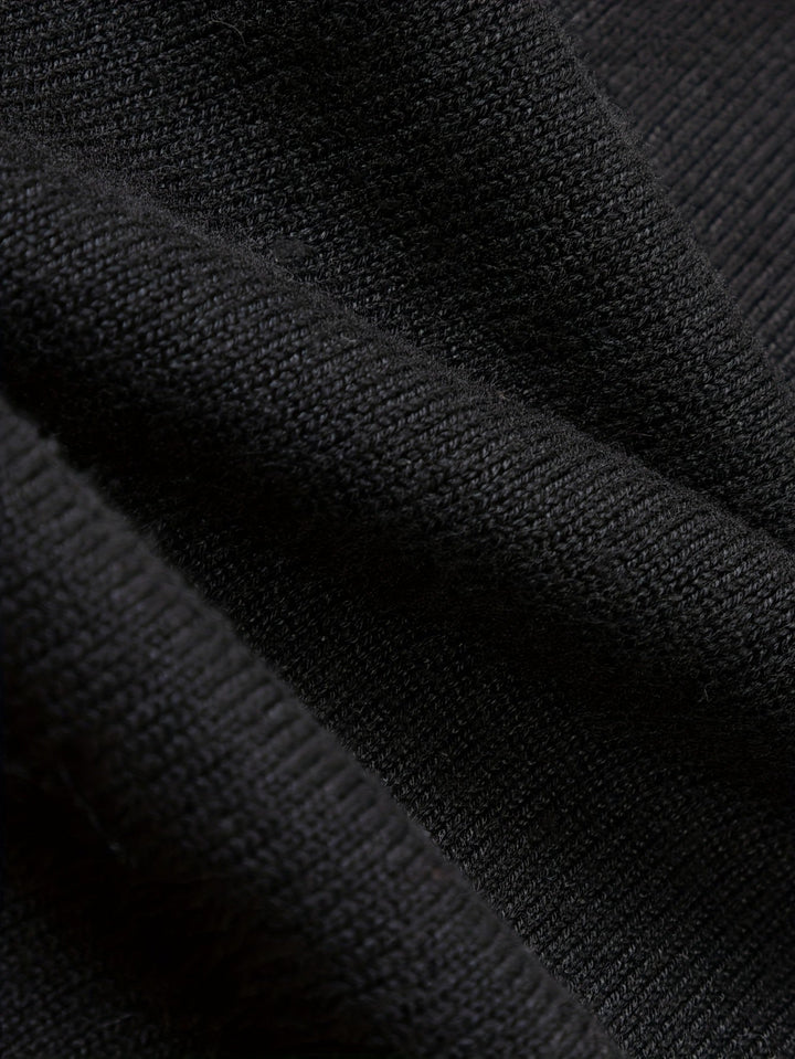 Men's Classic Quarter-Zip Polo Sweater