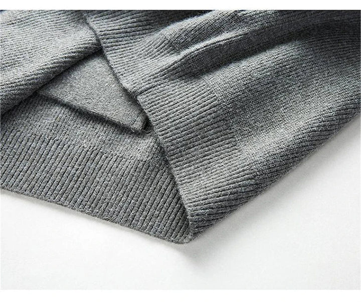 Cardigan classique d’automne pour homme, confortable et en maille