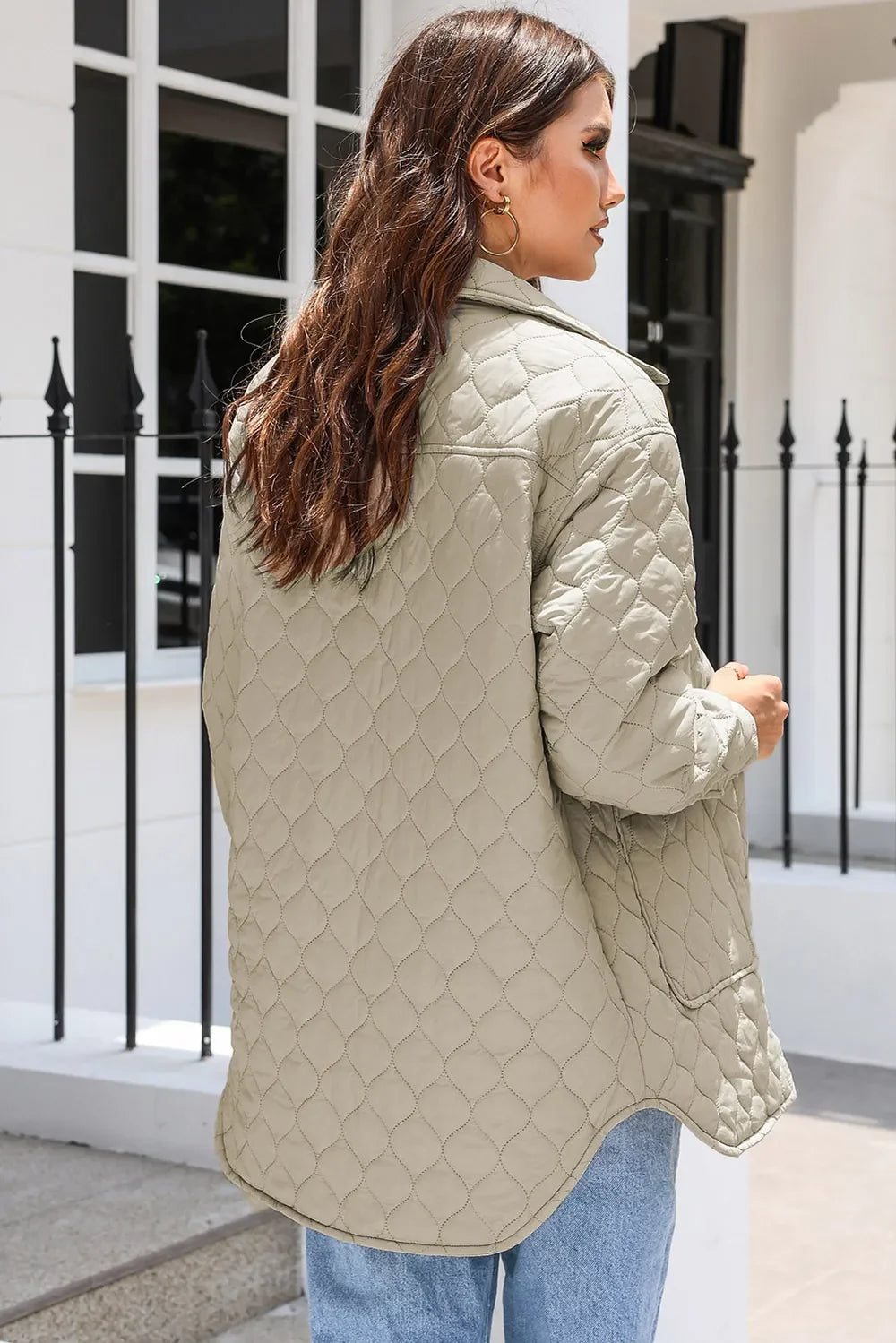 Women's Winter Coat, Snap Front, Collared, Sizes S-2XL