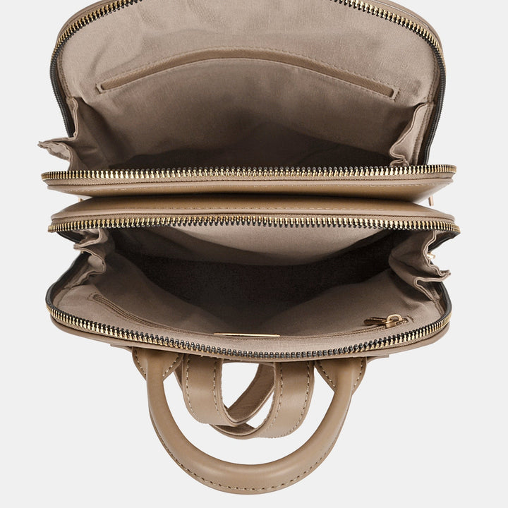 Sophia | Women's Stylish Leather Backpack with Adjustable Straps-The Yellow Prime