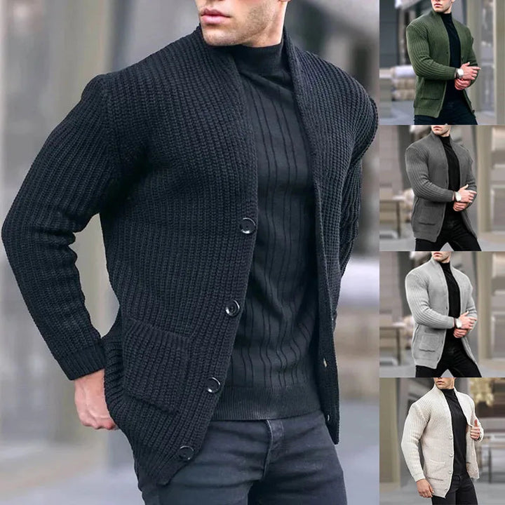 Men's Modern Urban Utility Knit Cardigan