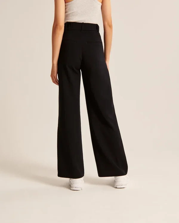 Verna | Women's Trendy Wide Leg Pants for Casual Style-The Yellow Prime