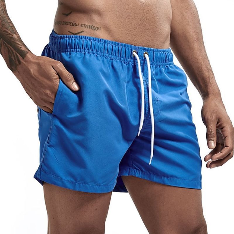 Alex | Men's Quick-Drying Fashionable Beach Shorts-The Yellow Prime