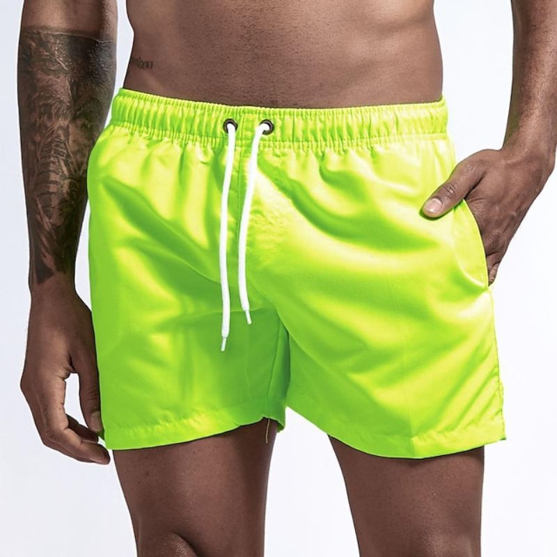 Alex | Men's Quick-Drying Fashionable Beach Shorts-The Yellow Prime
