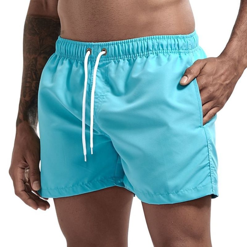 Alex | Men's Quick-Drying Fashionable Beach Shorts-The Yellow Prime