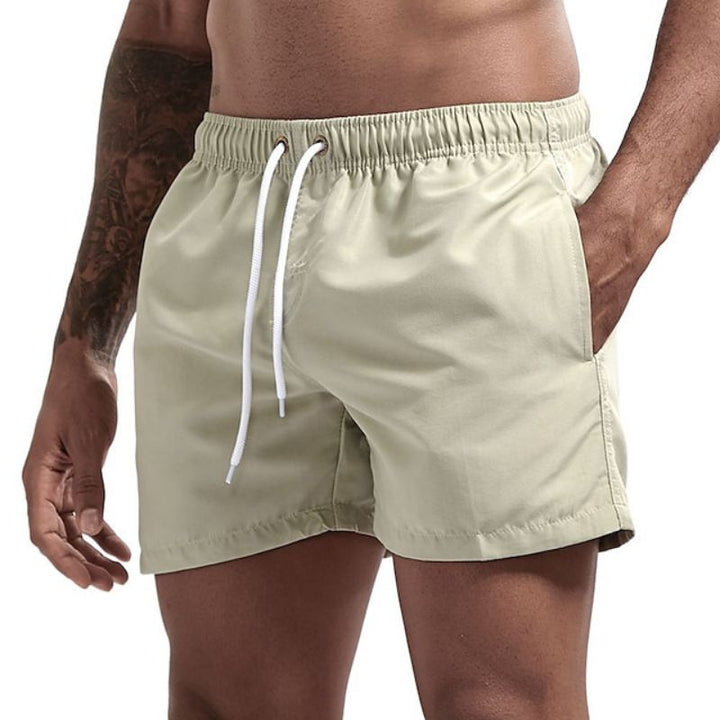 Alex | Men's Quick-Drying Fashionable Beach Shorts-The Yellow Prime