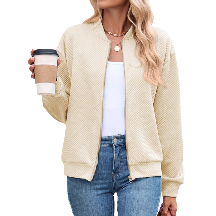 Women's Quilted High-Neck Understated Puffer Jacket
