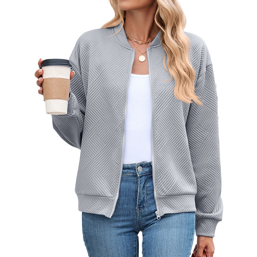 Women's Quilted High-Neck Understated Puffer Jacket