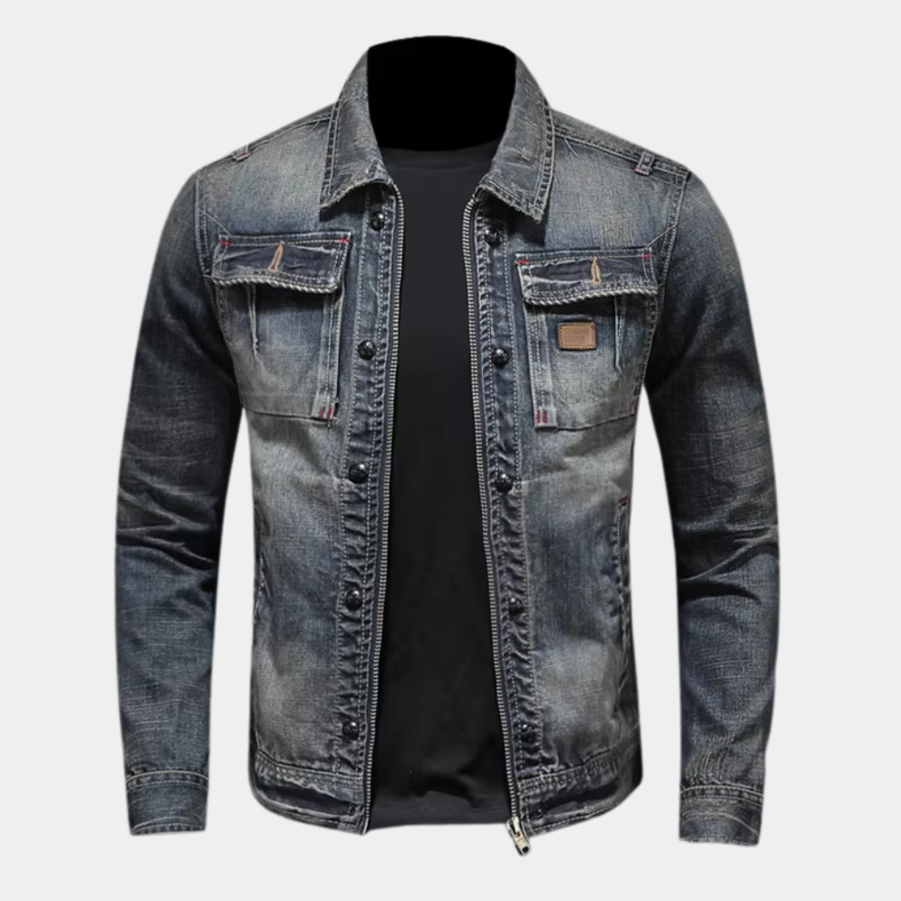 Nathan | Men's Trendy Denim Jacket