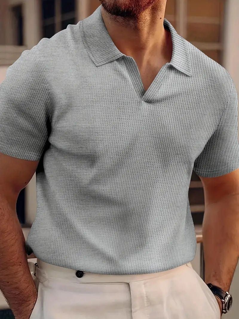 Tade | Men's Stylish Summer Polo Shirt-The Yellow Prime