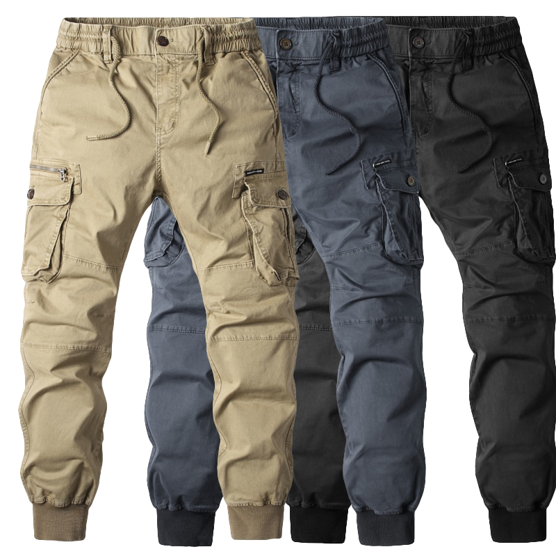 Men's Cargo Joggers for Comfortable and Stylish Everyday Wear-The Yellow Prime