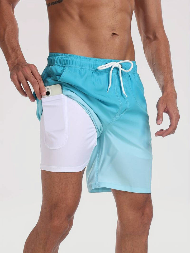 Denis | Men's Versatile 2-in-1 Swim Shorts