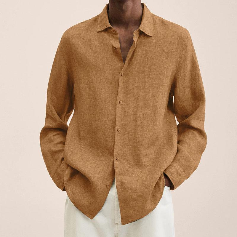 Men's Elegant Dress Shirt-The Yellow Prime