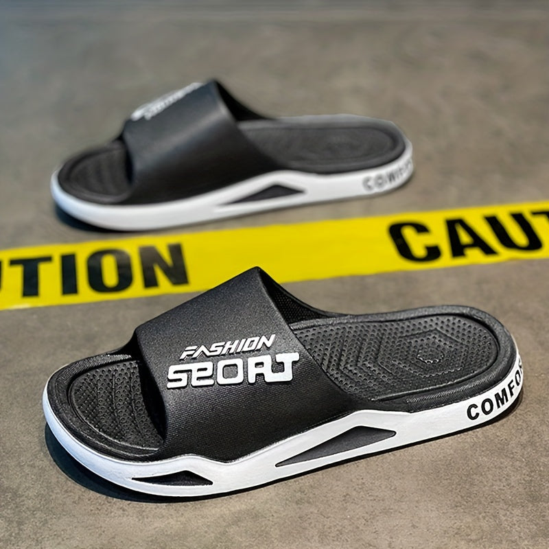Men's Comfortable Anti-Slip Sports Slippers for Active Lifestyle-The Yellow Prime