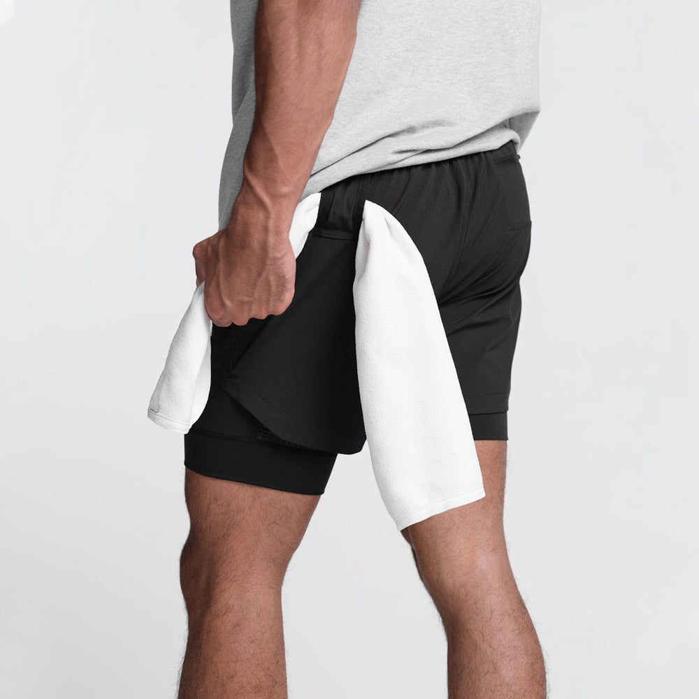 Men's Athletic Workout Shorts-The Yellow Prime
