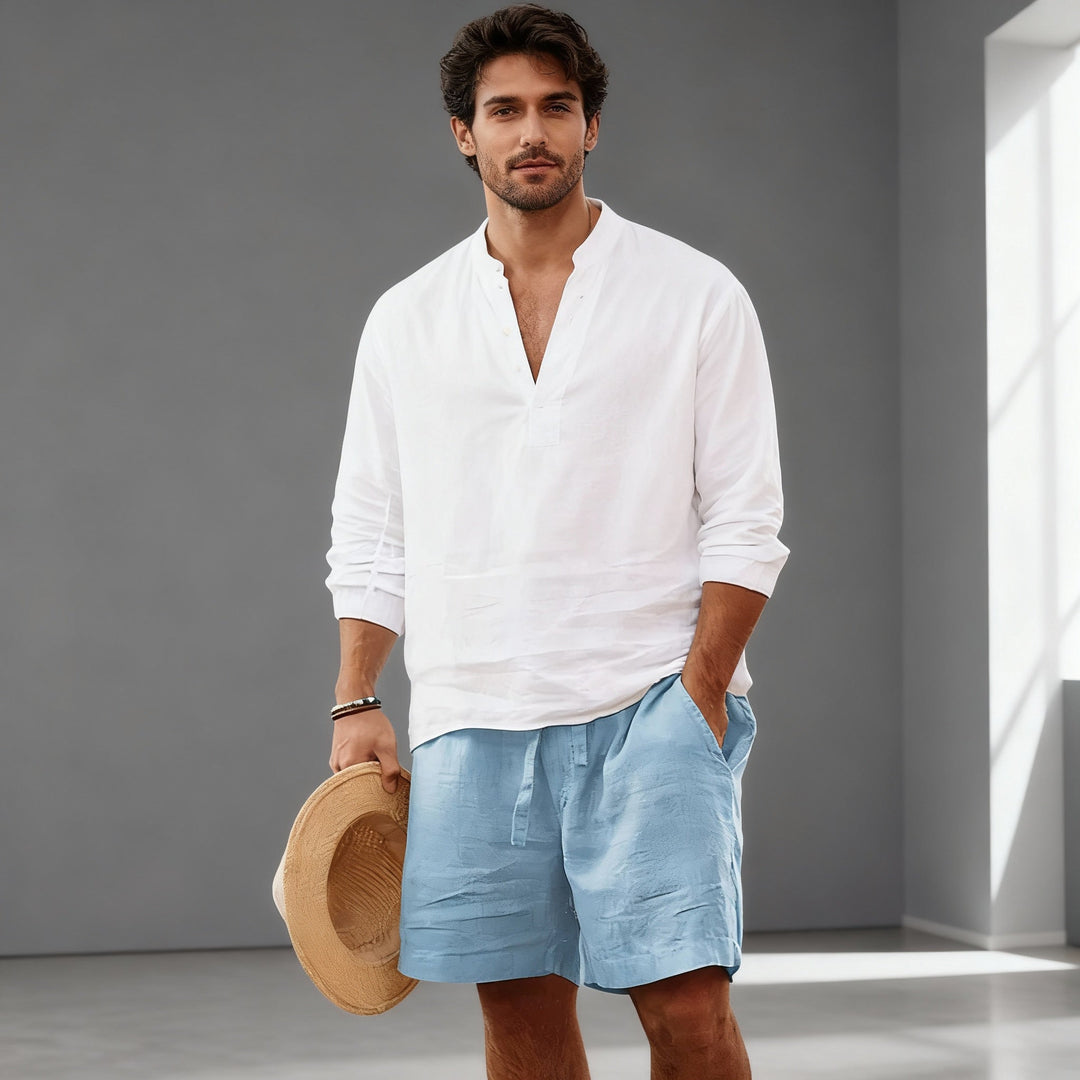 Men's Casual Comfort Shorts-The Yellow Prime