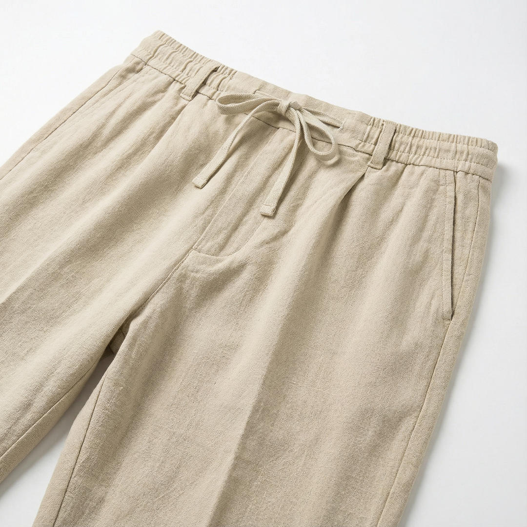 Men's Casual Beach Trousers-The Yellow Prime