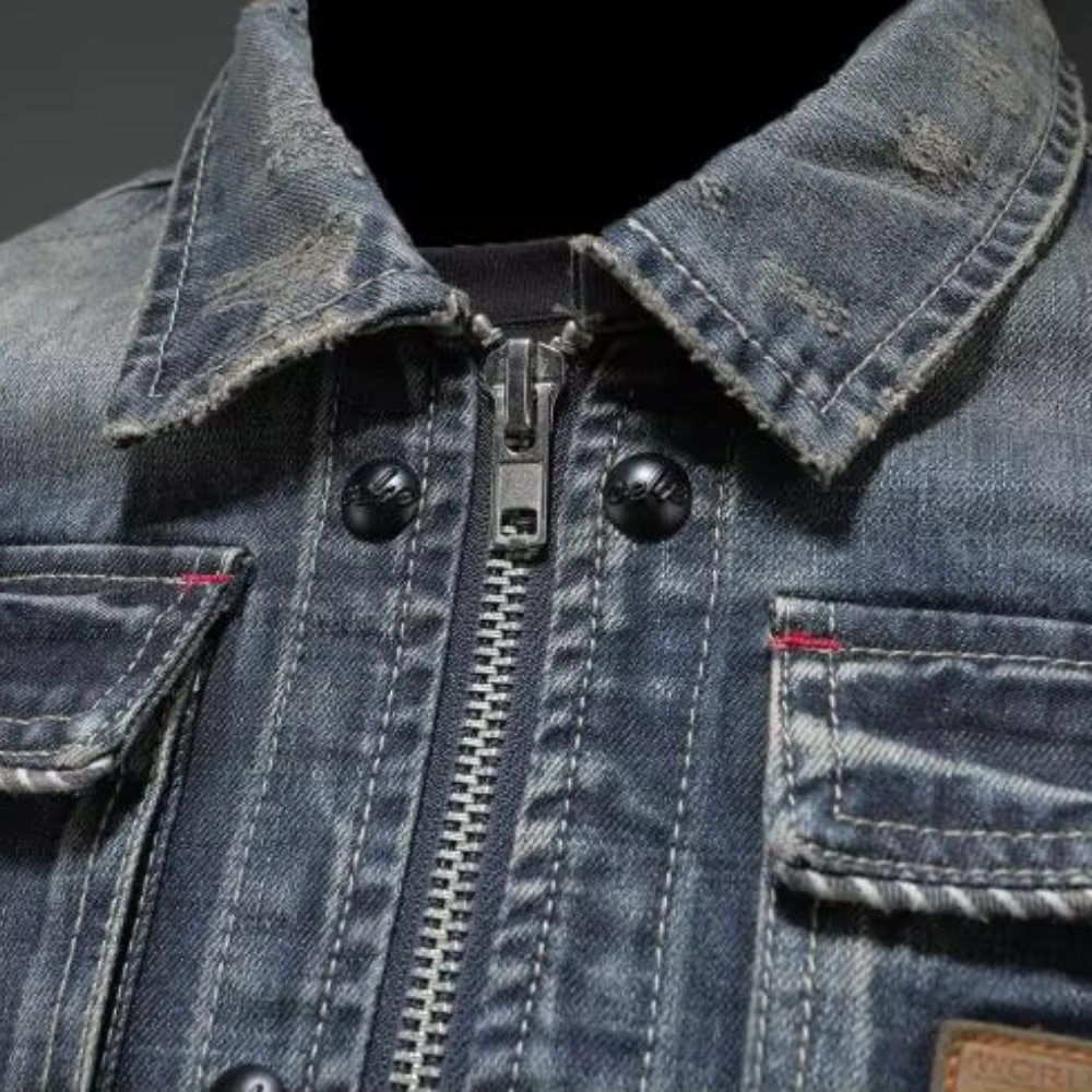 Nathan | Men's Trendy Denim Jacket