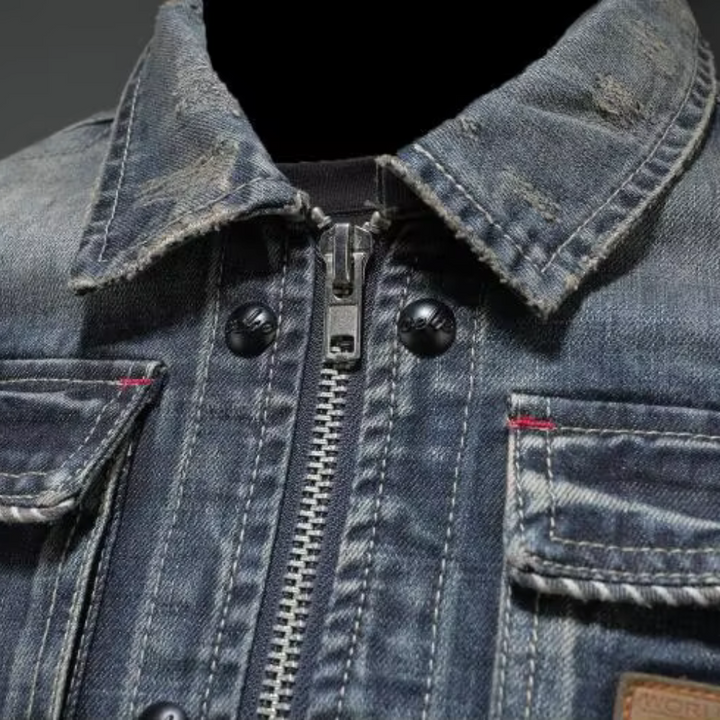 Nathan | Men's Trendy Denim Jacket