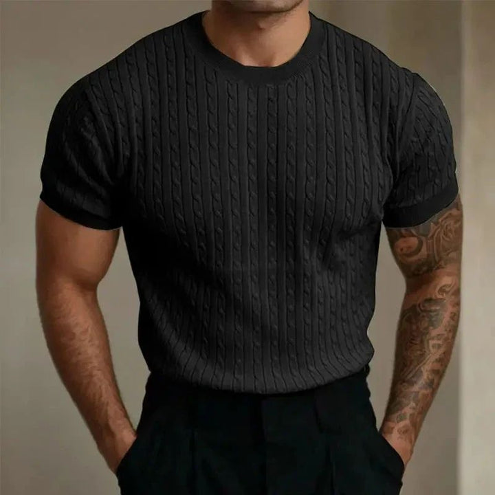 Stylish Knitted Summer Shirt for Men - Lightweight and Comfortable-The Yellow Prime