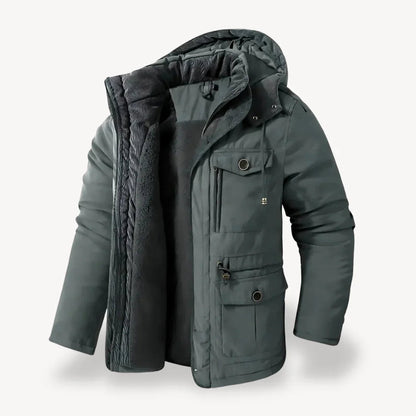 Men's Functional Heavy Winter Jacket for Cold Weather