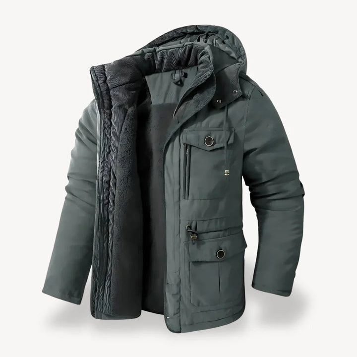 Men's Functional Heavy Winter Jacket for Cold Weather
