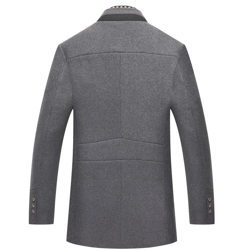 Manteau ample, minimaliste et raffiné pour homme – Automne et hiver