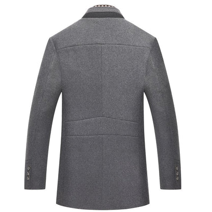 Manteau ample, minimaliste et raffiné pour homme – Automne et hiver
