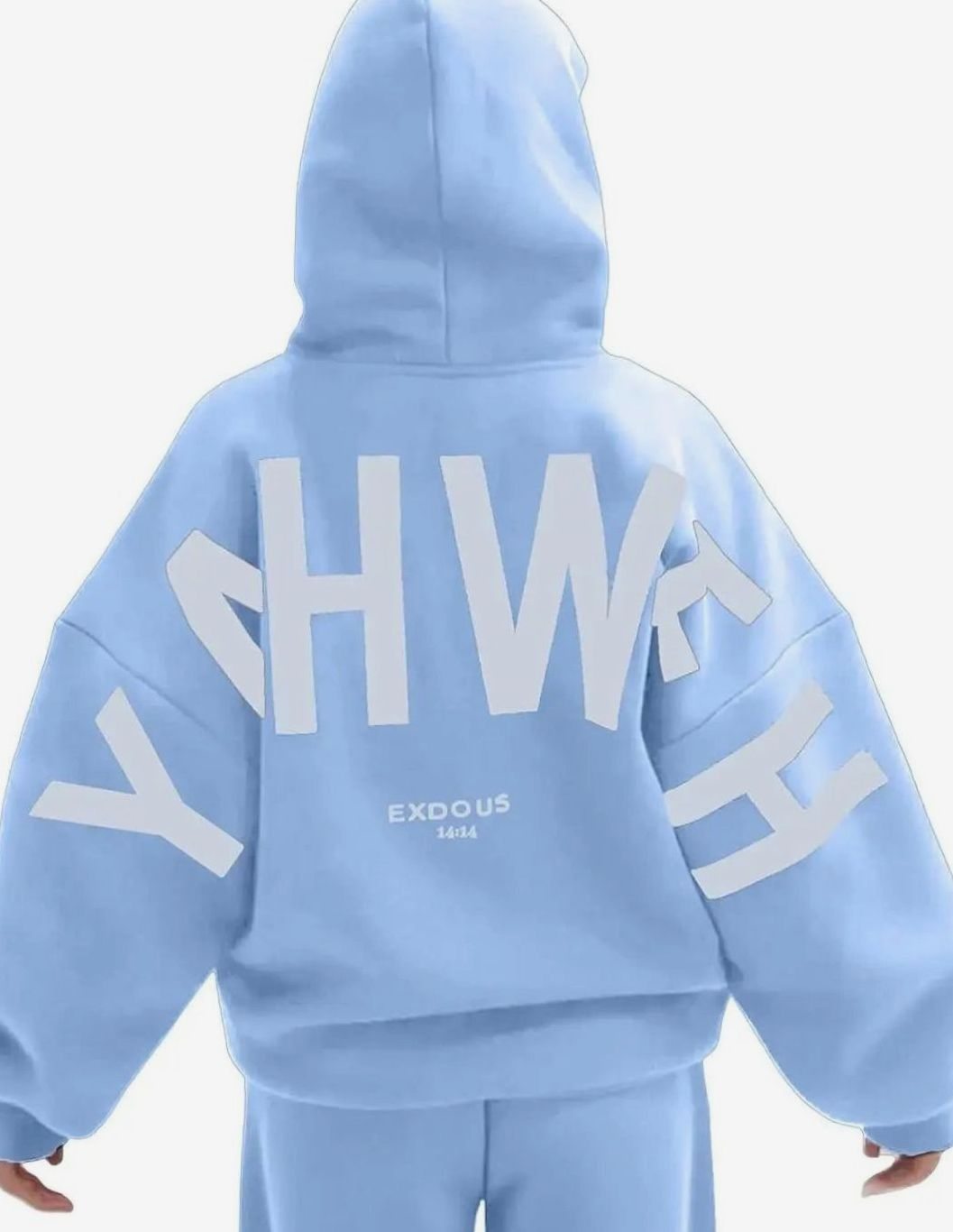Women's Oversized Fleece Hoodie with Print for Streetwear Style