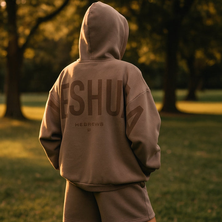 Women's Oversized Fleece Hoodie with Print for Streetwear Style