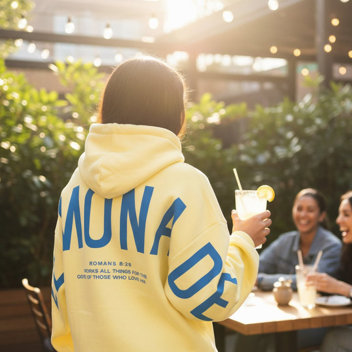 Women's Oversized Fleece Hoodie with Print for Streetwear Style