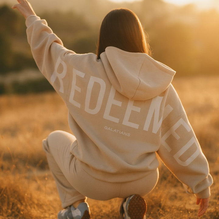 Women's Oversized Fleece Hoodie with Print for Streetwear Style