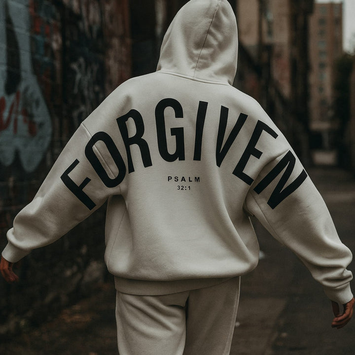 Women's Oversized Fleece Hoodie with Print for Streetwear Style