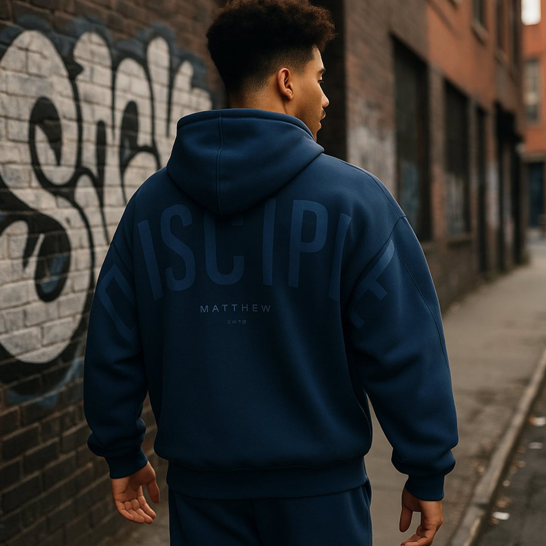 Women's Oversized Fleece Hoodie with Print for Streetwear Style