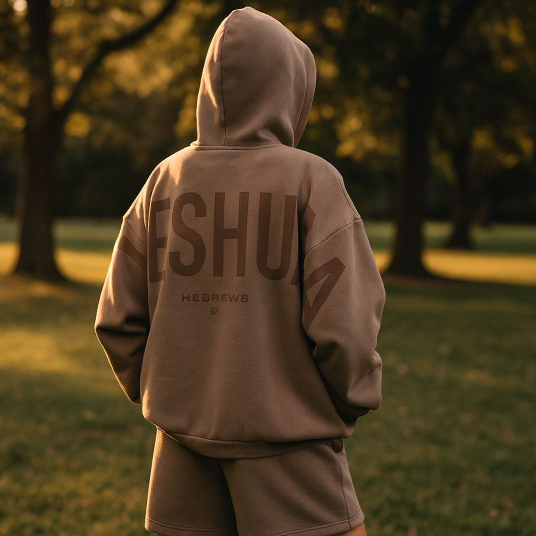 Women's Oversized Fleece Hoodie with Print for Streetwear Style
