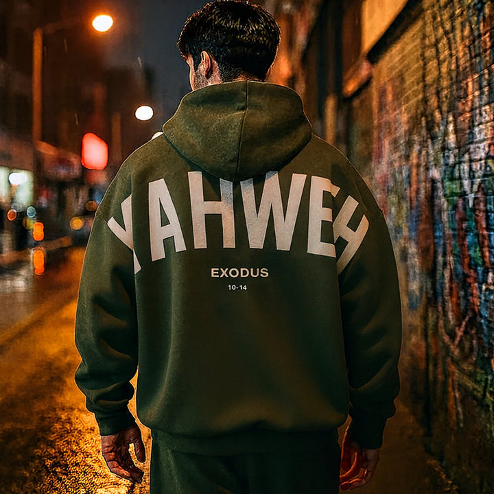Women's Oversized Fleece Hoodie with Print for Streetwear Style