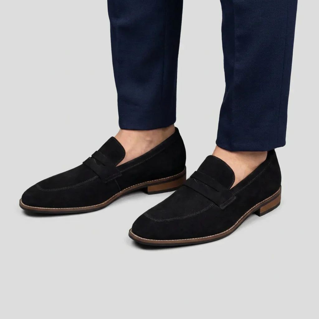 Men's Suede Slip-On Loafers for Comfortable Everyday Wear-The Yellow Prime