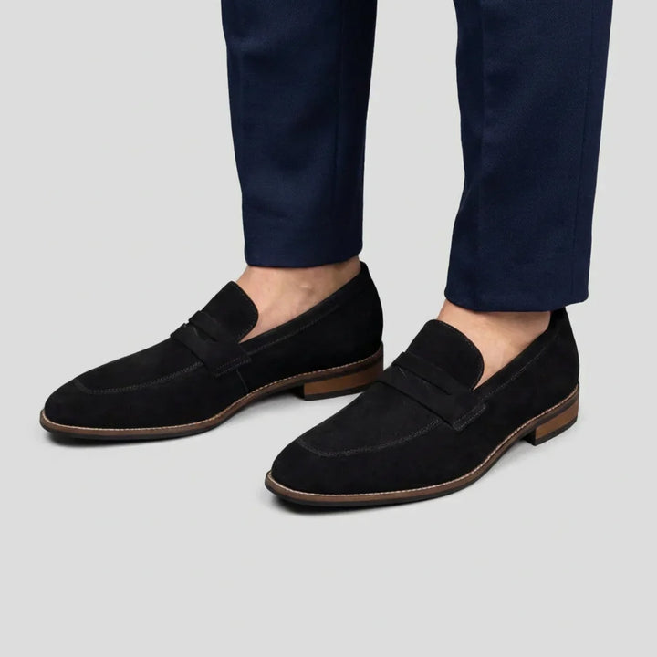 Men's Suede Slip-On Loafers for Comfortable Everyday Wear-The Yellow Prime