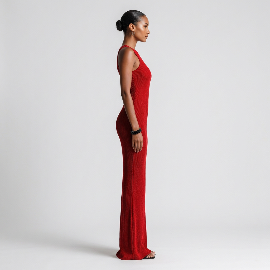Vale | Emma | Sleeveless Maxi Dress for Women-The Yellow Prime