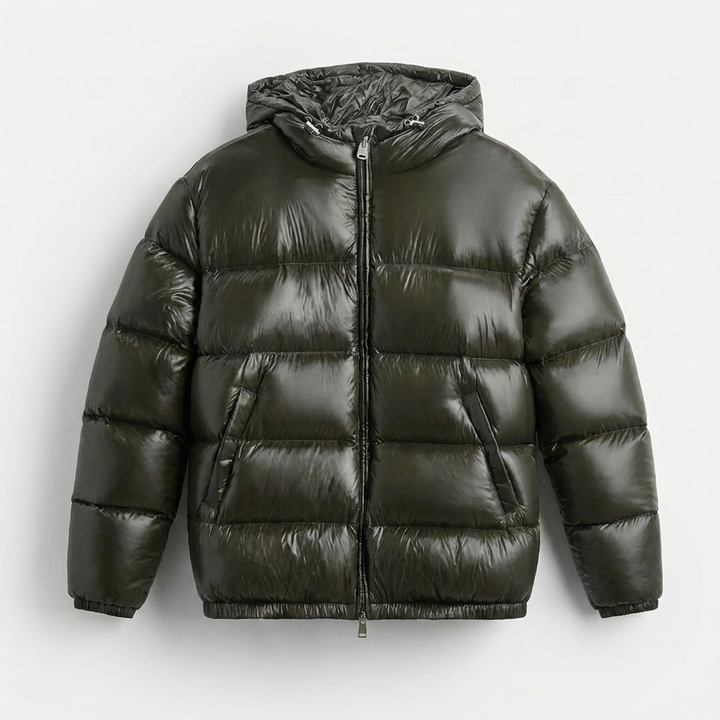 Men's Water-Repellent Down Puffer Jacket