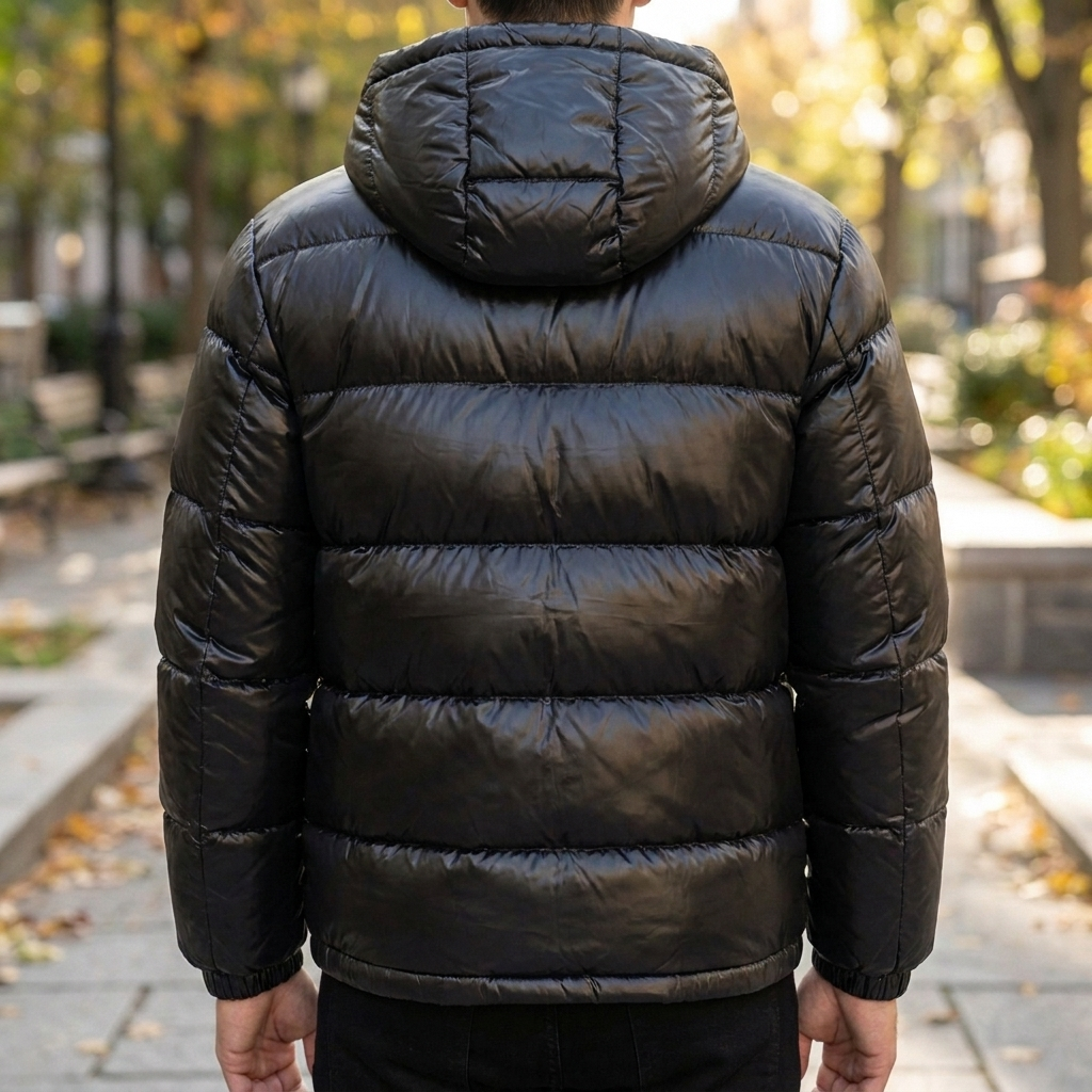 Men's Water-Repellent Down Puffer Jacket