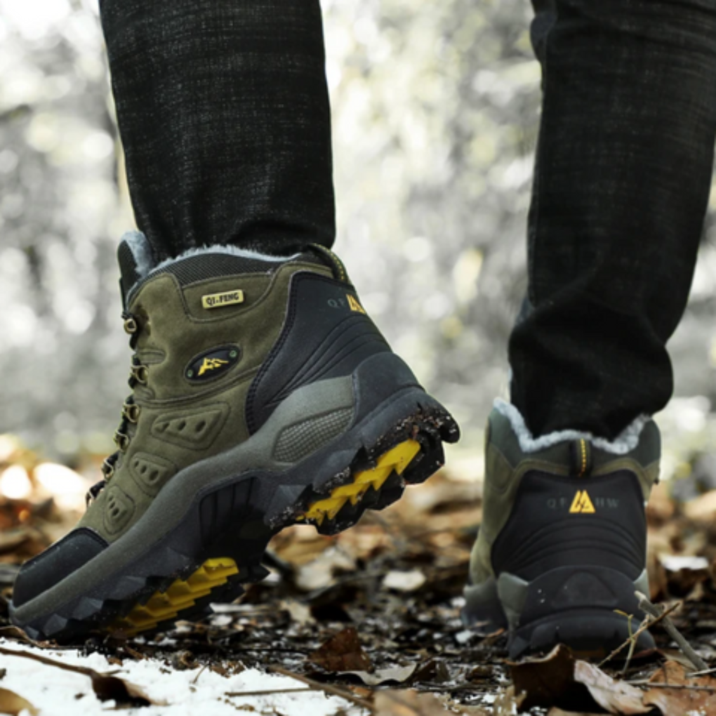 Men's Durable Hiking Footwear-The Yellow Prime